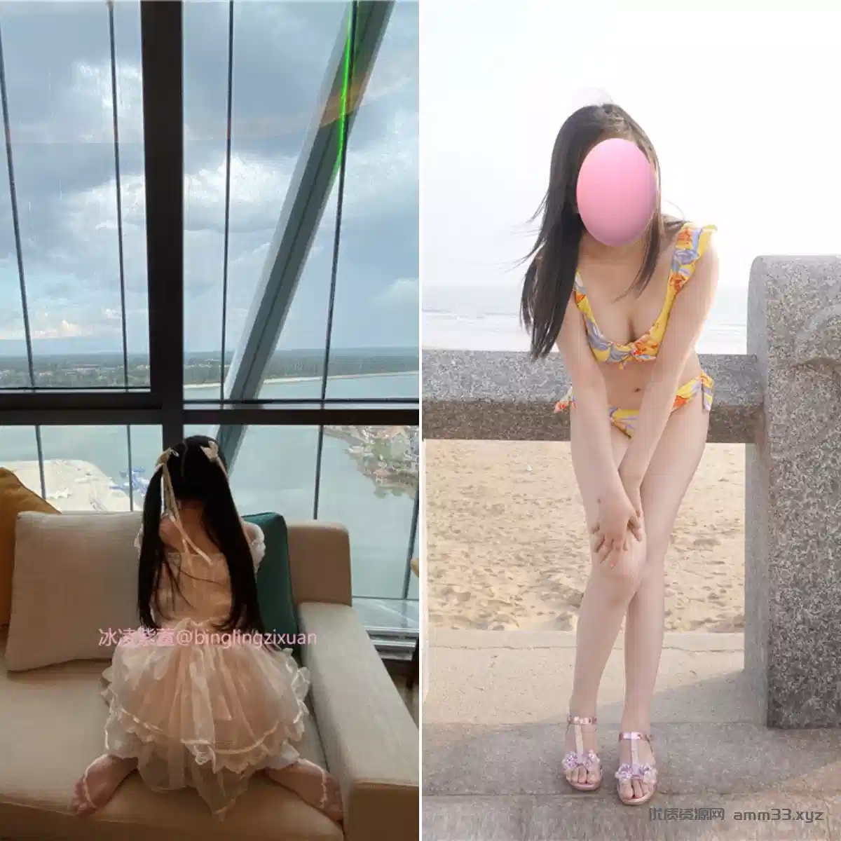 『冰凌紫萱@binglingzixuan』 小骚穴夹着跳蛋露出,和小哥哥车震啪的坐下去, 淫水哗哗的流出来!各种姿势徜徉在圣水中